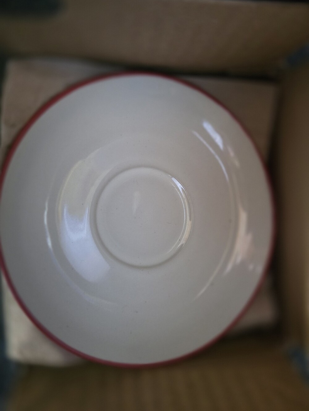 New Noritake  Colorwave Collection Raspberry Ad Saucer Set Of 4 - Picture 2 of 4